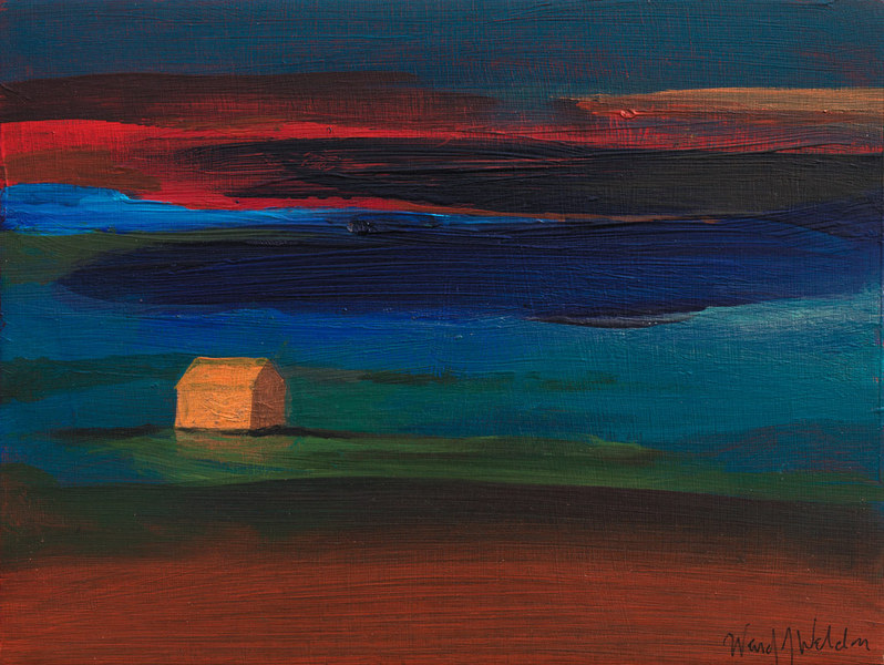 Late Afternoon, 9 x 12, acrylic on panel SOLD