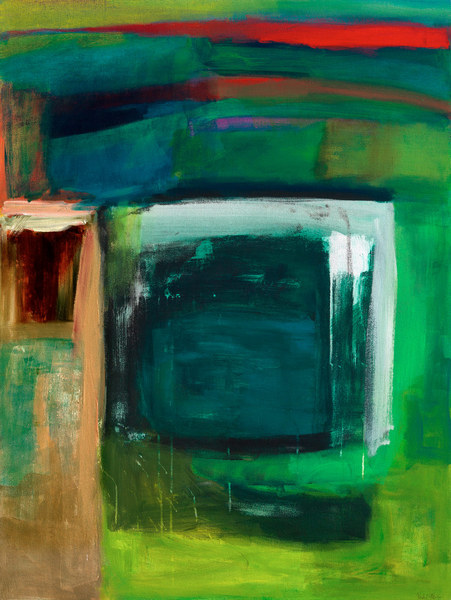 Insider, 48 by 36 inches, acrylic on canvas