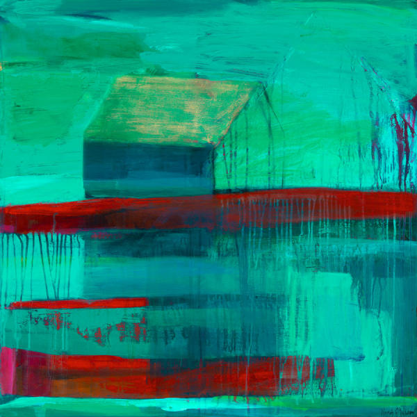 A Winter's Day, 30 x 30, acrylic on panel SOLD