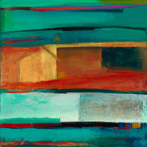 A Passage,, 24 x 24, acrylic on canvas over panel SOLD