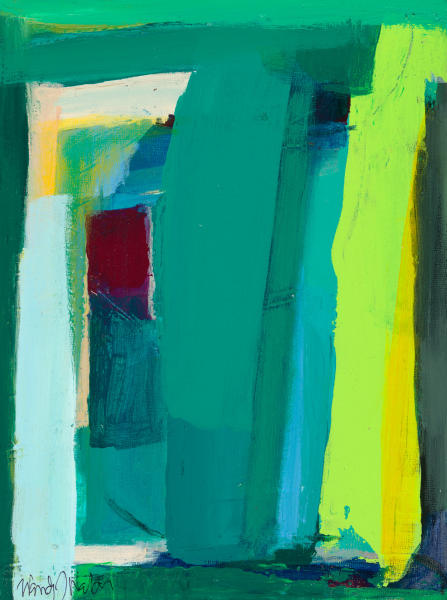 Seven, 12 x 9, acrylic on panel