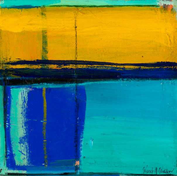 NO MORE WAR  10.75 X 11 inches framed acrylic on panel