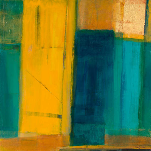 GET UP STAND UP
20 X 24 inches acrylic and gold leaf on canvas over panel SOLD
